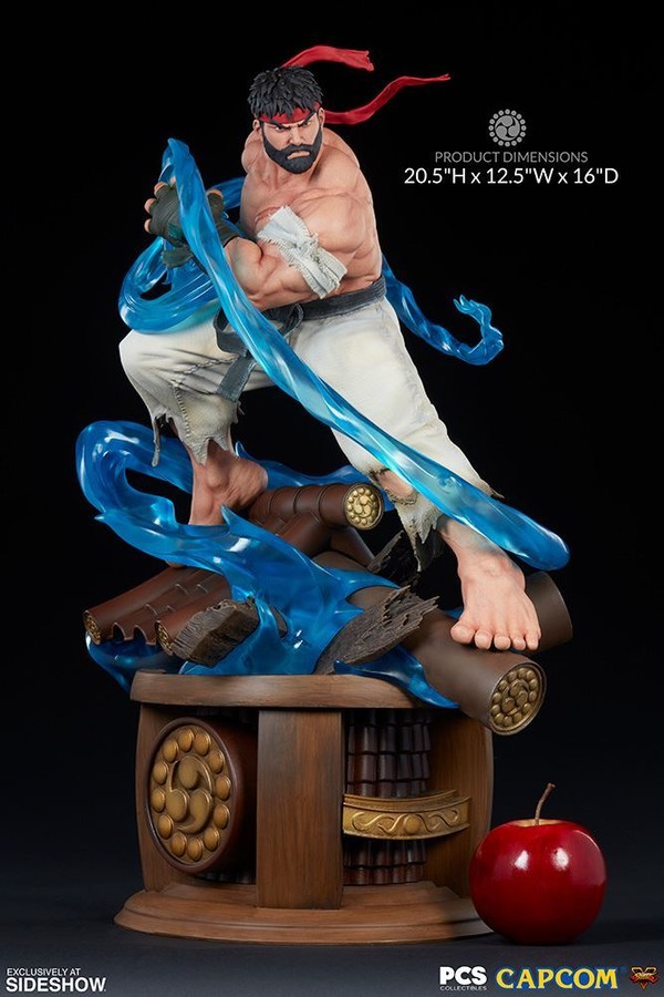 Ryu (Battle), Street Fighter V, Premium Collectibles Studio, Pre-Painted, 1/4